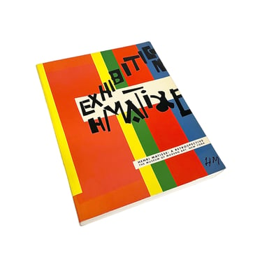 Vintage Henri Matisse Book Retro 1990s Contemporary + A Retrospective + The Museum of Modern Art + Softback + Famous Art + Coffee Table Book 