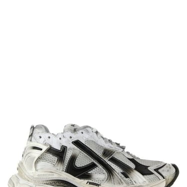 Balenciaga Men Multicolor Runner Sneakers