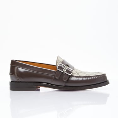 Gucci Men Gg Buckle Loafers