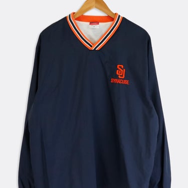 Vintage Champion Syracusse University Warm Up Jacket Sz M