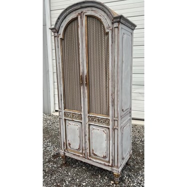 Hickory manufacturing Hand Painted French Armoire 