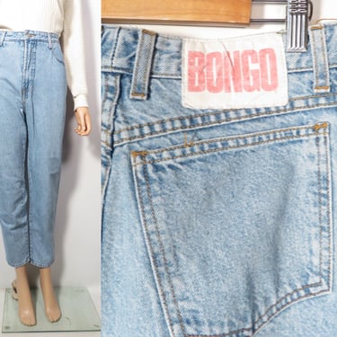 Vintage 90s Bongo Tapered Leg Jeans Made In USA Size 28 x 28 