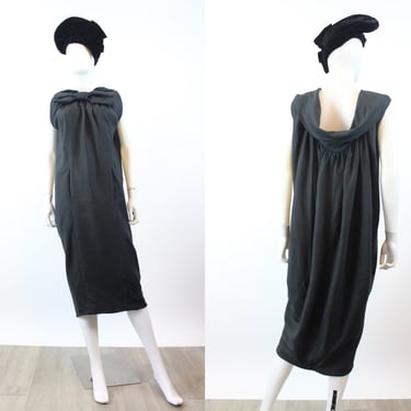 1950s RIMA LONDON balenciaga inspired dress small medium | new fall 