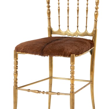 Vintage Brass Chiavari Chair