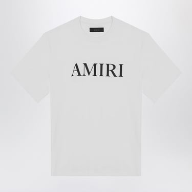 Amiri White Cotton T-Shirt With Logo Men