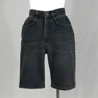 90s Black Lee Jean Shorts - 25