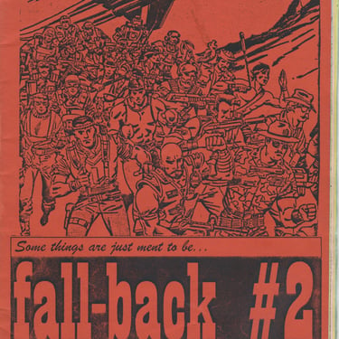 Vintage Fall Back &quot;Sweden Vegan Straight Edge&quot; Issue #2