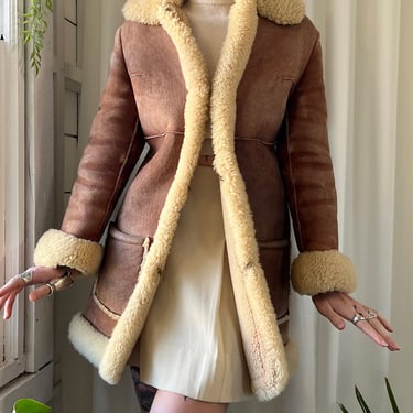 70s shearling coat sale