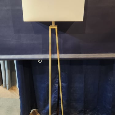 Gold IKEA Klabb Floor Lamp 14" x 59" x 8"