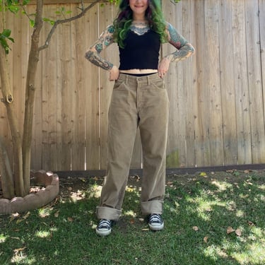 Vintage 1980’s Tan Corduroy Levi’s 