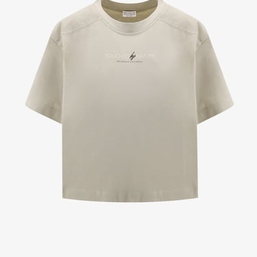 Brunello Cucinelli Woman T-Shirt Woman Beige T-Shirts