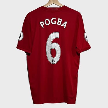 2016/17 Paul Pogba Manchester United Home Jersey L