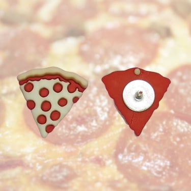 Pizza Pin Cute Kawaii Food Brooch 