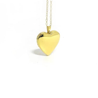 Selah Vie NYC | Heart Locket - gold and silver