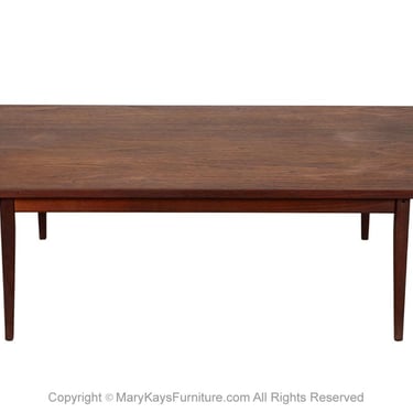 Mid-Century Modern Walnut Coffee Table 