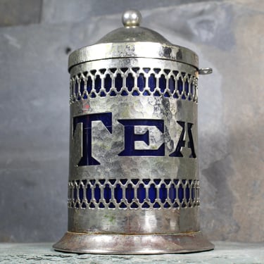 Vintage Tea Canister | Mid-Century Tea Container | Circa 1960s | Bixley Shop 