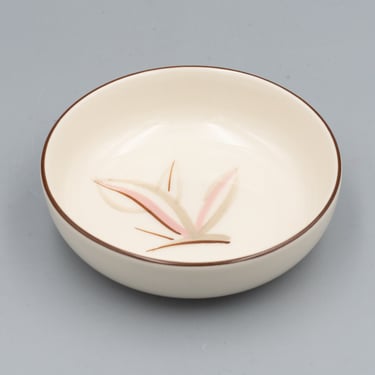 Winfield China Dragon Flower Dessert Bowl | Vintage California Pottery Mid Century Modern Dinnerware 
