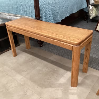 Oak Console Table