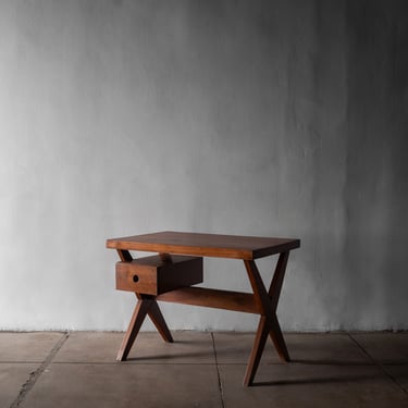 X Leg Desk in Teak