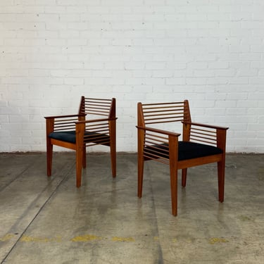 Post modern Mahogany side chair- Only One Left 