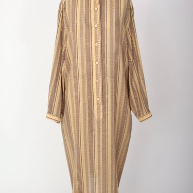 1970s Christian Dior Woven Midi Dress