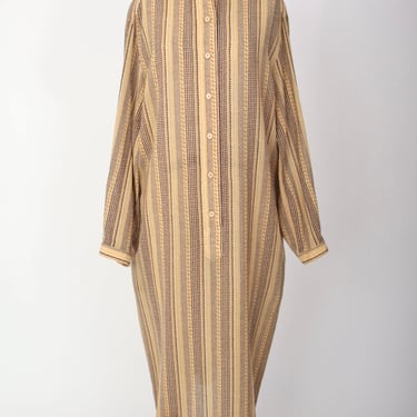 1970s Christian Dior Woven Midi Dress