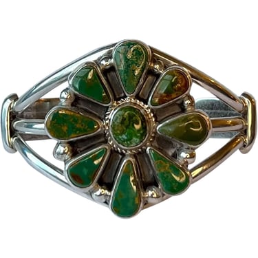 Danny Etsitty Ancient Tree Sap Vintage Native American Navajo Sterling Silver Bracelet Danny Etsitty Ancient Tree Sap Vintage Native American Navajo Sterling Silver Bracelet