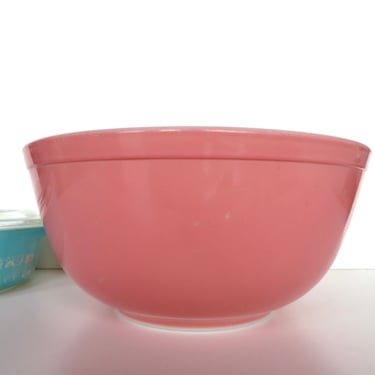 Vintage 403 Pink Pyrex Mixing Bowl, 2 1/2 Quart Flamingo Pink Pyrex Dish 