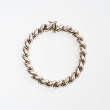 Vintage Silver Chain Bracelet