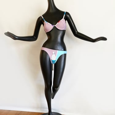 8) Rosa Chá Vintage 90s Brazilian Bikini Sexy Swimsuit | Lavender Lace 