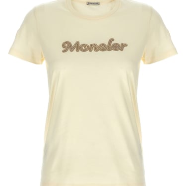 Moncler Women Logo Embroidery T-Shirt