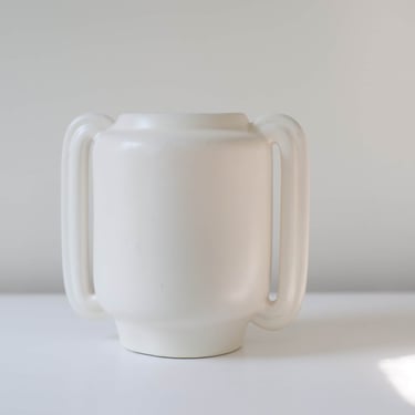 Vintage Cream Regal Vase 