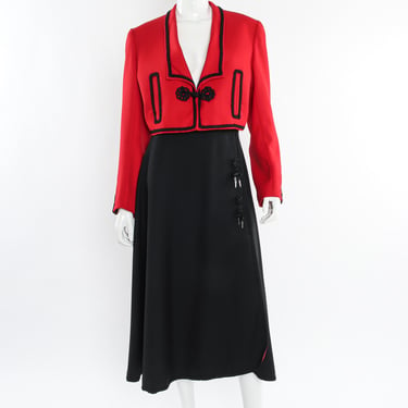 Flamenco Jacket &amp; Skirt Wool Set