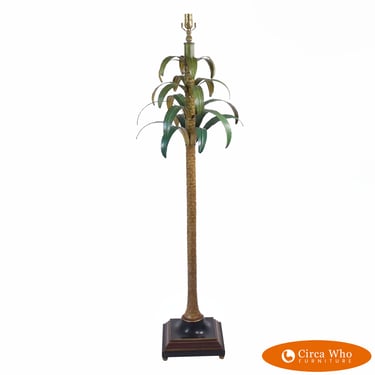 Serge Roche Style Palm Tree Floor Lamp