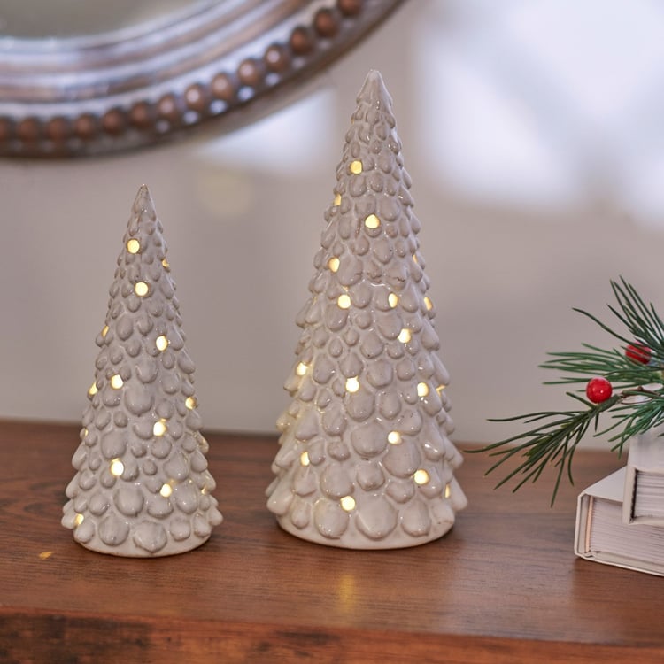 Lighted Ceramic Tree