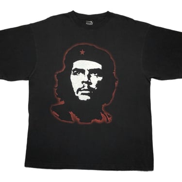 Vintage 90s/Y2K Che Guevara Cuban Revolution Big Face Graphic T-Shirt Size XL 