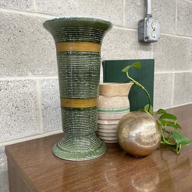 Pottery Craft USA Mid Century Modern Ceramic Vase Awesome Glaze Bennett Welsh