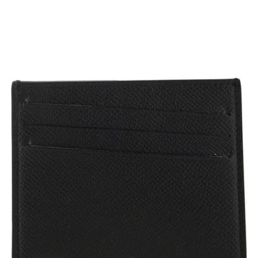 Maison Margiela Man Black Leather Card Holder
