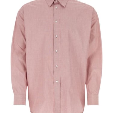 The Row Man Pink Poplin Shirt