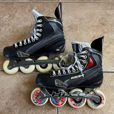 Bauer Vapor X50R Inline Hockey Skates Shoe Size 9.5 Skate Size 8 Nice