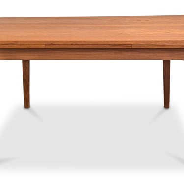 XL Teak Dining Table w 2 Hidden Leaves - 1124783