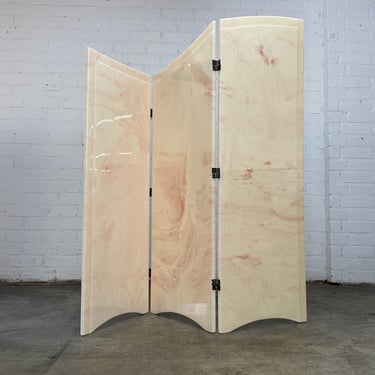 Post Modern Lacquered Room Divider- One Left 