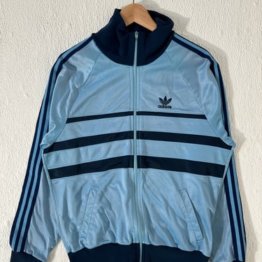 Vintage 1980's Adidas Arnel Triacetate Zip Up Jacket Sz. M (DEPT1)