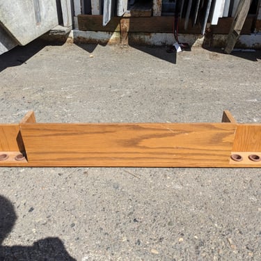 Oak Pew Shelf 35 x 5.5 x 3