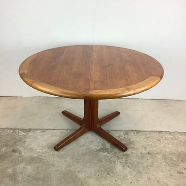 Mid-Century Dining Table With Leaves by John Stuart 