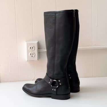 Frye Tall Harness Boot | 8.5 