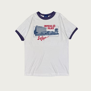 (M) 70s/80s Imperial Palace Las Vegas Ringer Tee
