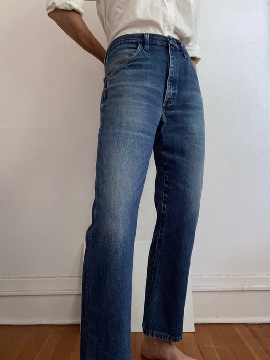 vintage mens Rustler jeans / vintage rustler denim 