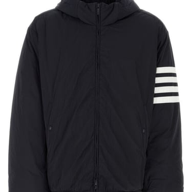 Thom Browne Men Midnight Blue Polyester Down Jacket