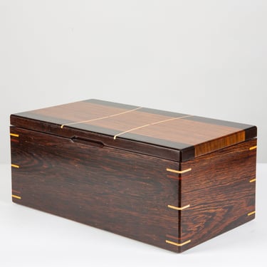 Mixed Exotic Woods Humidor 